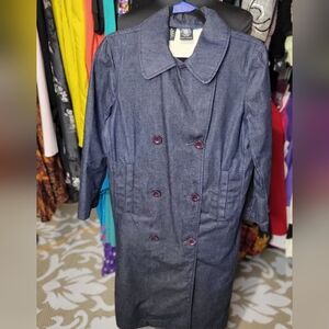 Y2K DKNY Jeans Dark Denim Jacket